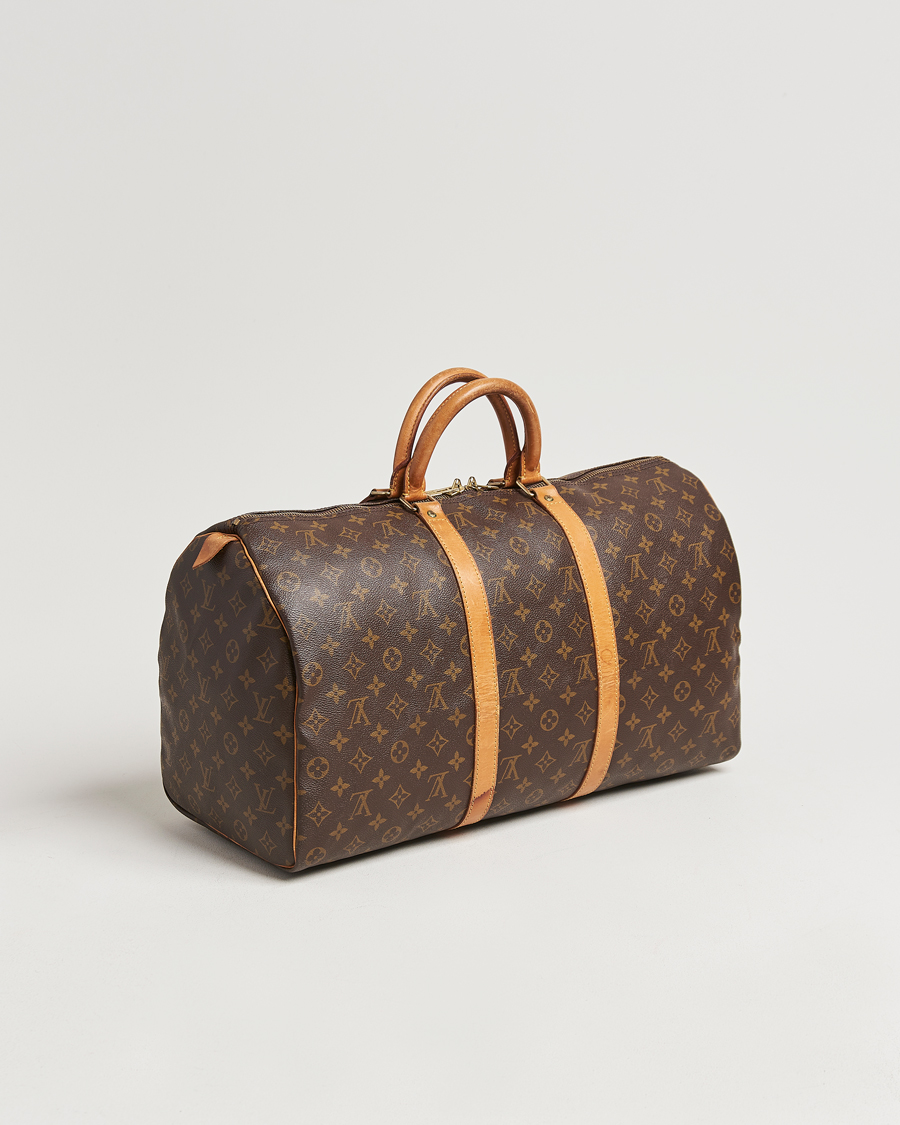 Mies | Louis Vuitton Pre-Owned Keepall 50 Bag Monogram | Louis Vuitton Pre-Owned | Keepall 50 Bag Monogram