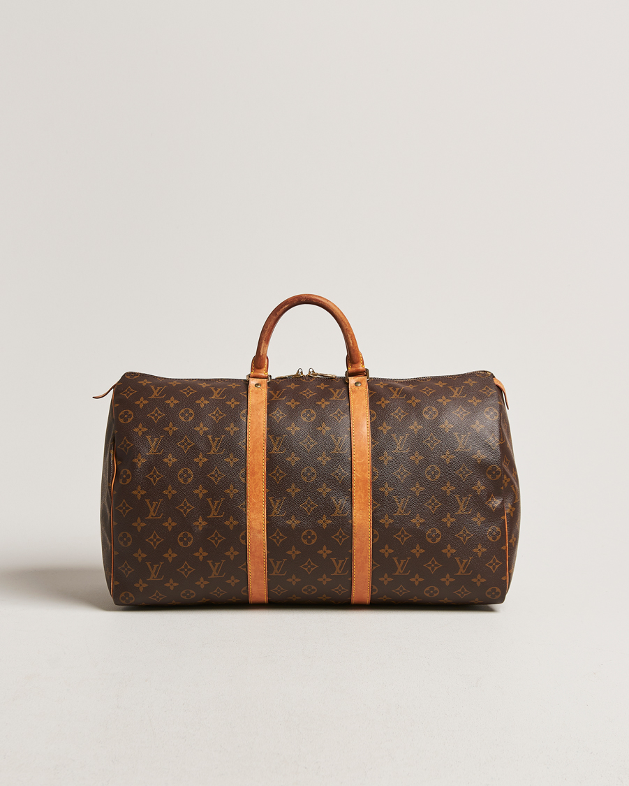 Mies | Louis Vuitton Pre-Owned Keepall 50 Bag Monogram | Louis Vuitton Pre-Owned | Keepall 50 Bag Monogram