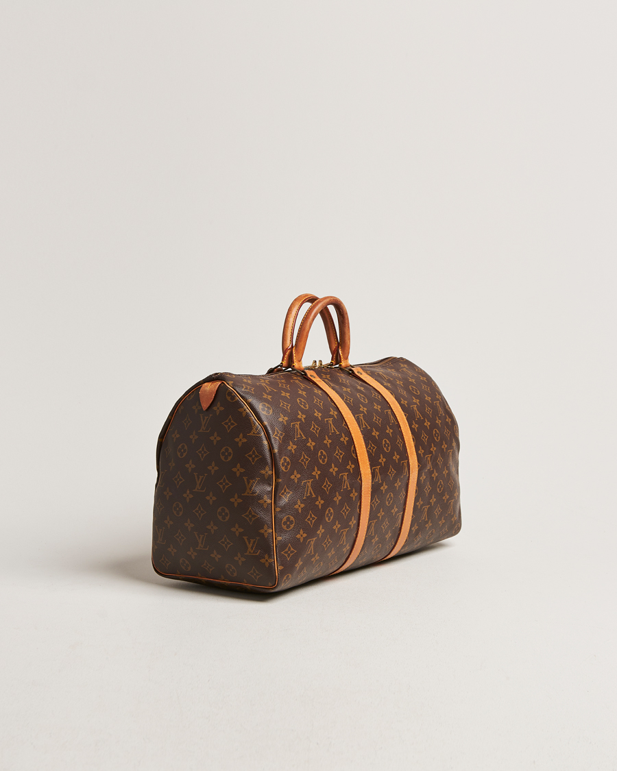 Mies | Louis Vuitton Pre-Owned Keepall 50 Bag Monogram | Louis Vuitton Pre-Owned | Keepall 50 Bag Monogram
