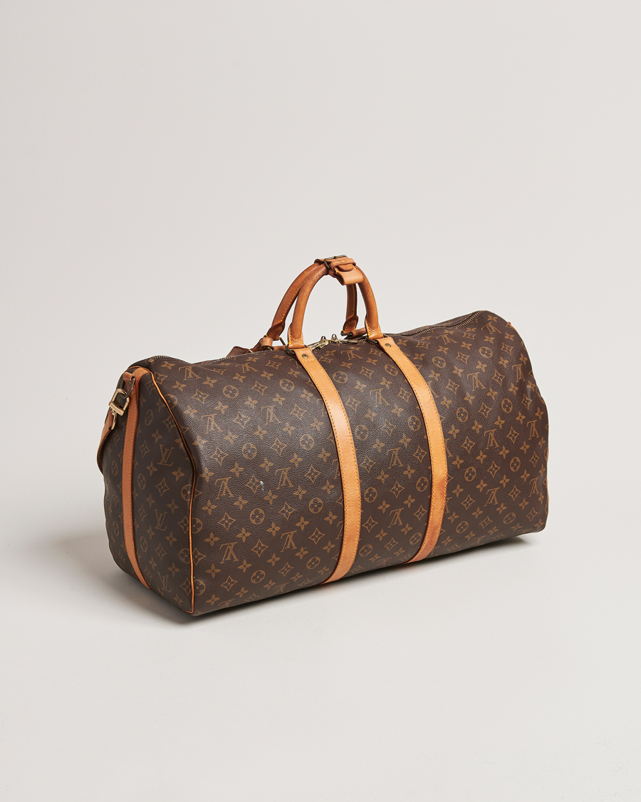 Mies | Louis Vuitton Pre-Owned Keepall Bandoulière 55 Monogram | Louis Vuitton Pre-Owned | Keepall Bandoulière 55 Monogram
