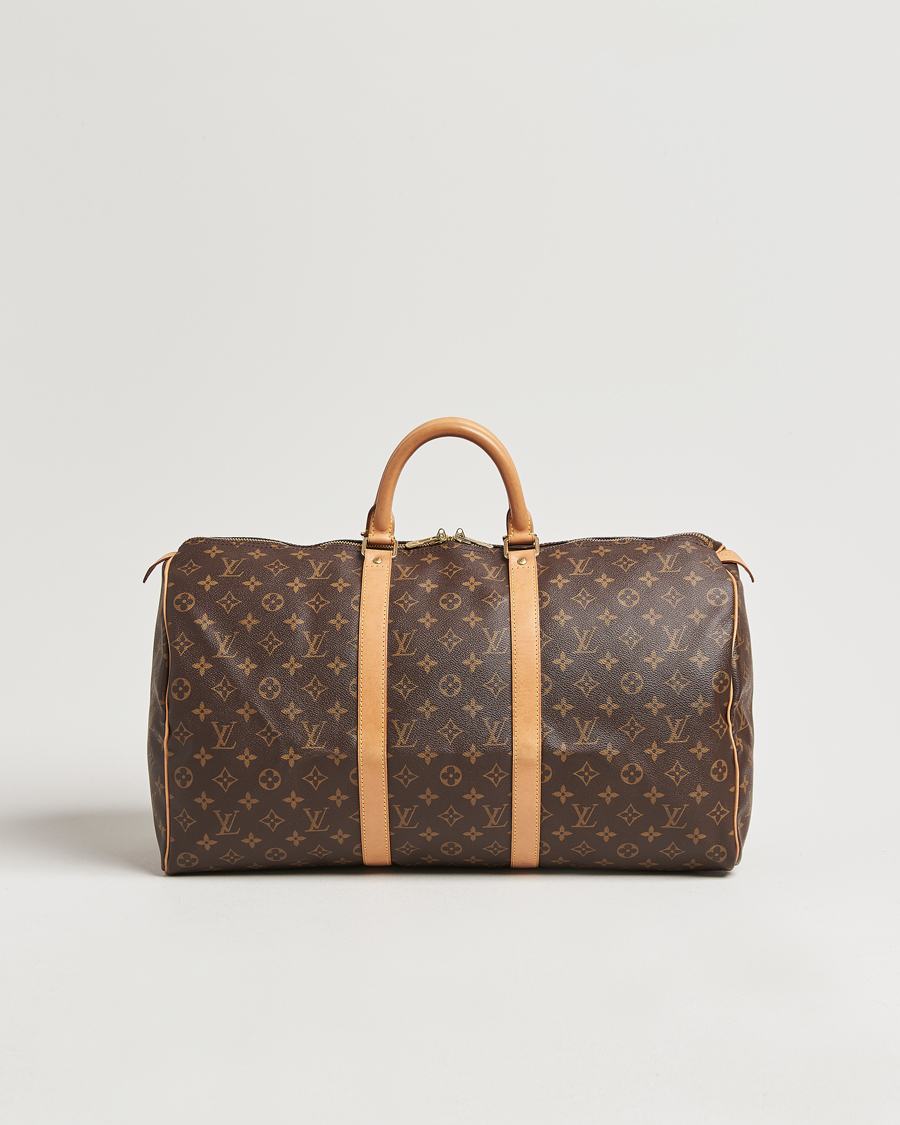Mies | Louis Vuitton Pre-Owned Keepall 50 Bag Monogram | Louis Vuitton Pre-Owned | Keepall 50 Bag Monogram