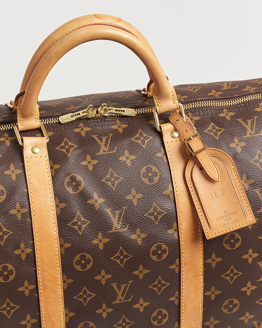 Mies | Louis Vuitton Pre-Owned Keepall Bandoulière 60 Monogram | Louis Vuitton Pre-Owned | Keepall Bandoulière 60 Monogram