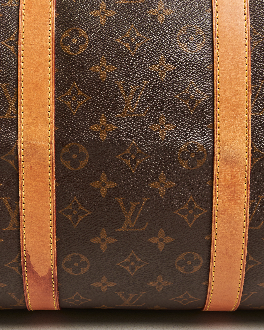 Mies | Louis Vuitton Pre-Owned Keepall 55 Bag Monogram | Louis Vuitton Pre-Owned | Keepall 55 Bag Monogram