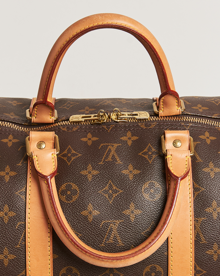 Mies | Louis Vuitton Pre-Owned Keepall 55 Bag Monogram | Louis Vuitton Pre-Owned | Keepall 55 Bag Monogram
