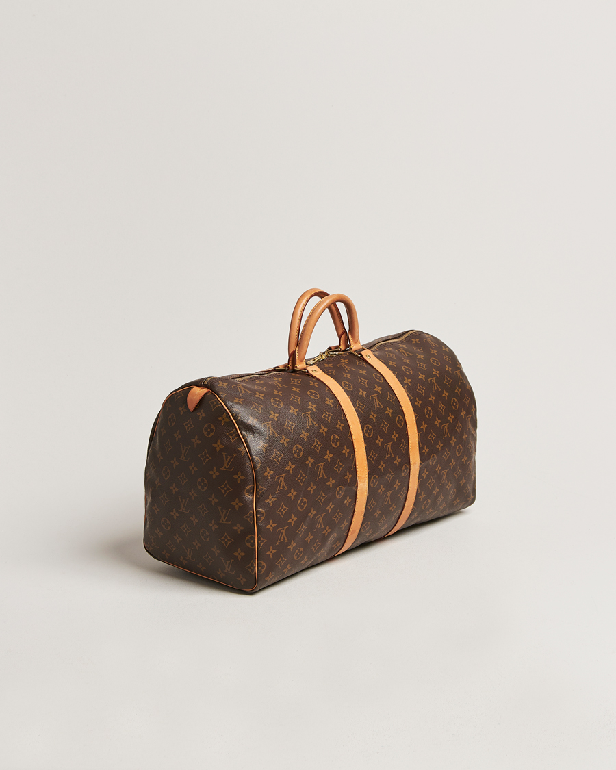 Mies | Louis Vuitton Pre-Owned Keepall 55 Bag Monogram | Louis Vuitton Pre-Owned | Keepall 55 Bag Monogram