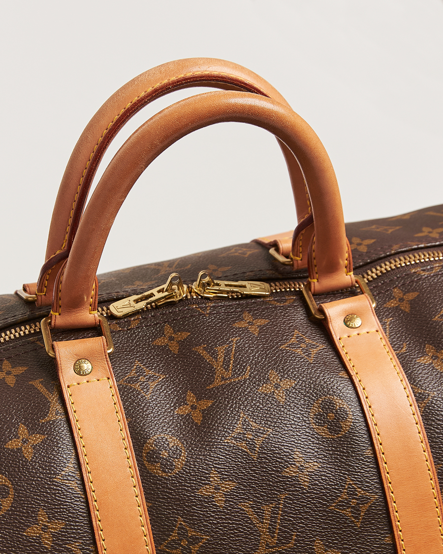 Mies | Louis Vuitton Pre-Owned Keepall 55 Bag Monogram | Louis Vuitton Pre-Owned | Keepall 55 Bag Monogram