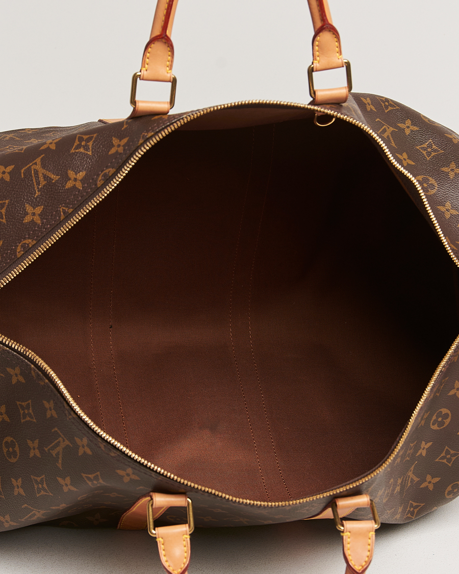 Mies | Louis Vuitton Pre-Owned Keepall 55 Bag Monogram | Louis Vuitton Pre-Owned | Keepall 55 Bag Monogram