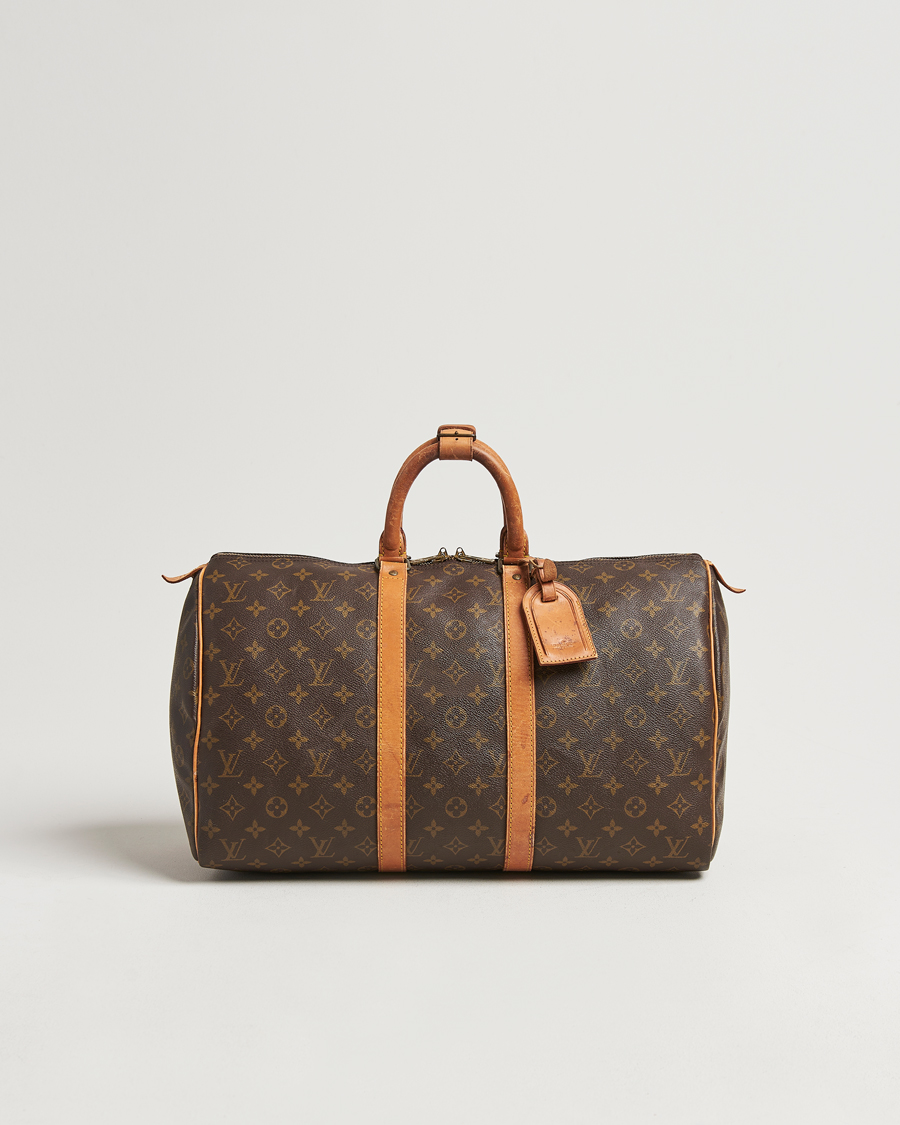 Mies | Louis Vuitton Pre-Owned Keepall 45 Bag Monogram | Louis Vuitton Pre-Owned | Keepall 45 Bag Monogram