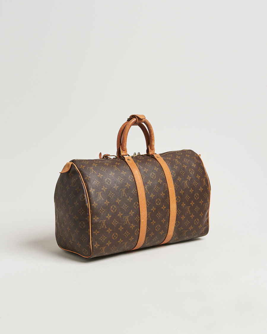 Mies | Louis Vuitton Pre-Owned Keepall 45 Bag Monogram | Louis Vuitton Pre-Owned | Keepall 45 Bag Monogram