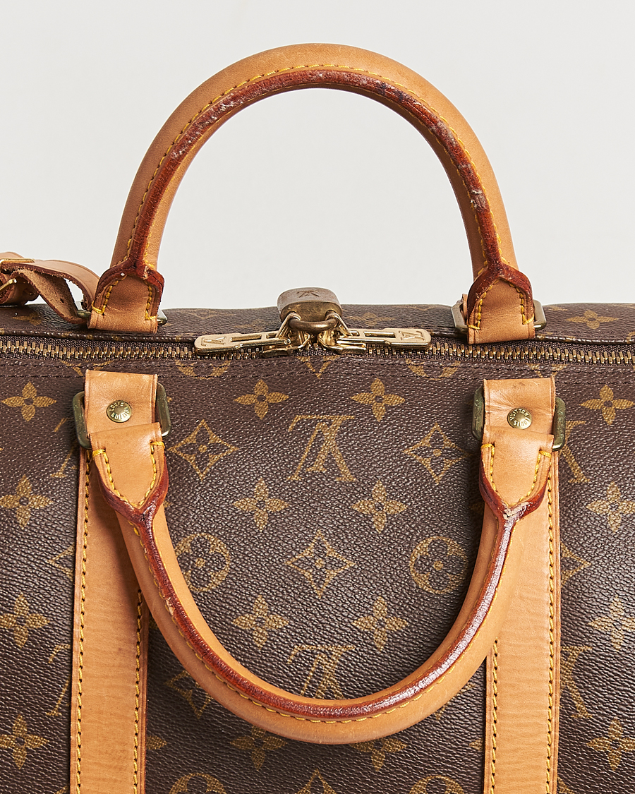 Mies | Louis Vuitton Pre-Owned Keepall 55 Bag Monogram | Louis Vuitton Pre-Owned | Keepall 55 Bag Monogram