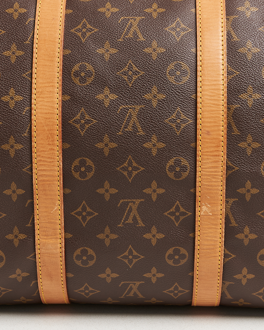 Mies | Louis Vuitton Pre-Owned Keepall 55 Bag Monogram | Louis Vuitton Pre-Owned | Keepall 55 Bag Monogram