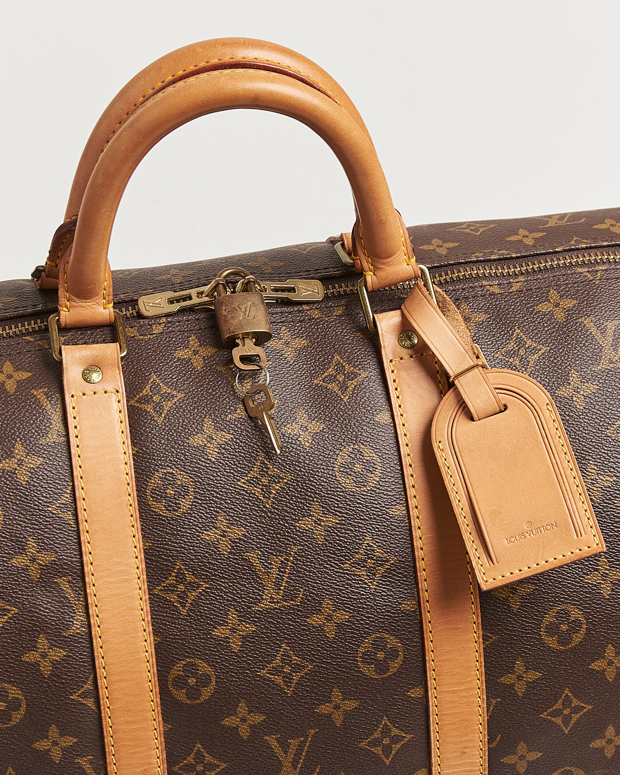 Mies | Louis Vuitton Pre-Owned Keepall 55 Bag Monogram | Louis Vuitton Pre-Owned | Keepall 55 Bag Monogram