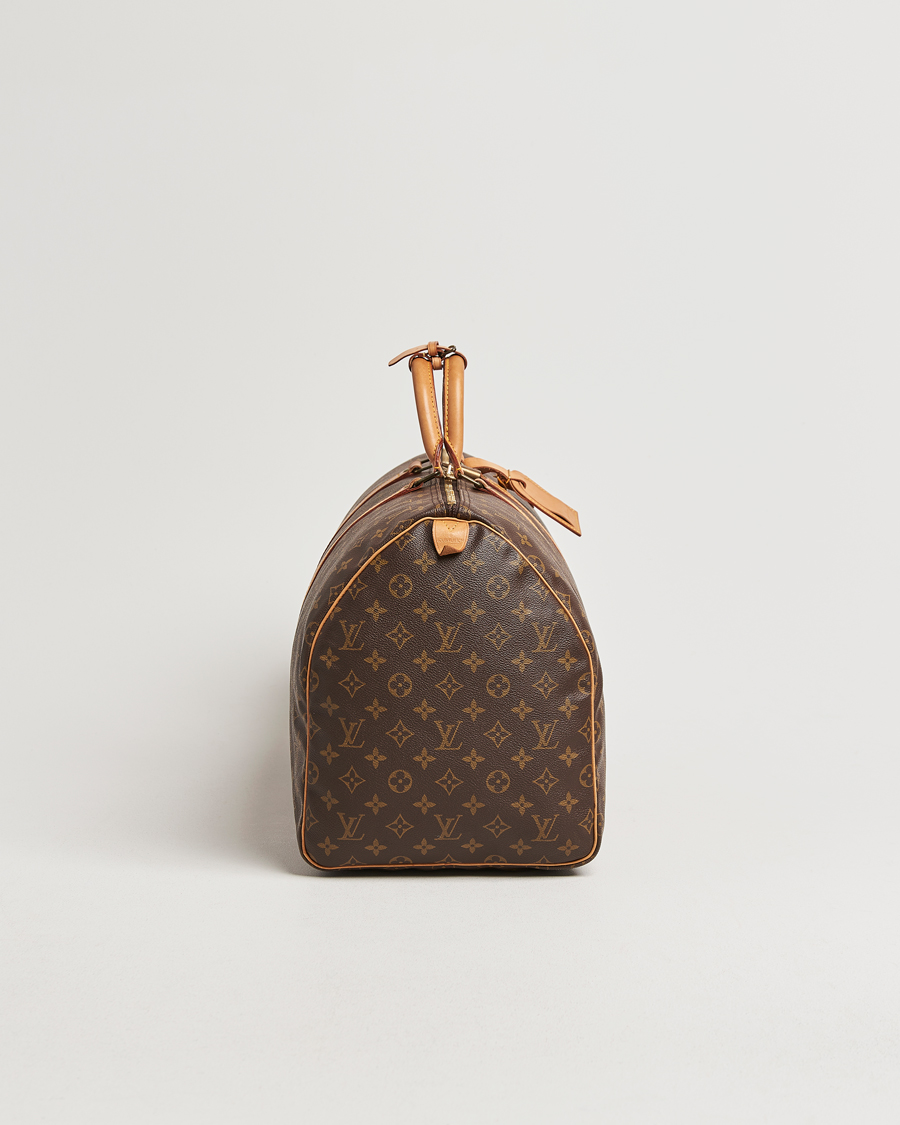 Mies | Louis Vuitton Pre-Owned Keepall 55 Bag Monogram | Louis Vuitton Pre-Owned | Keepall 55 Bag Monogram