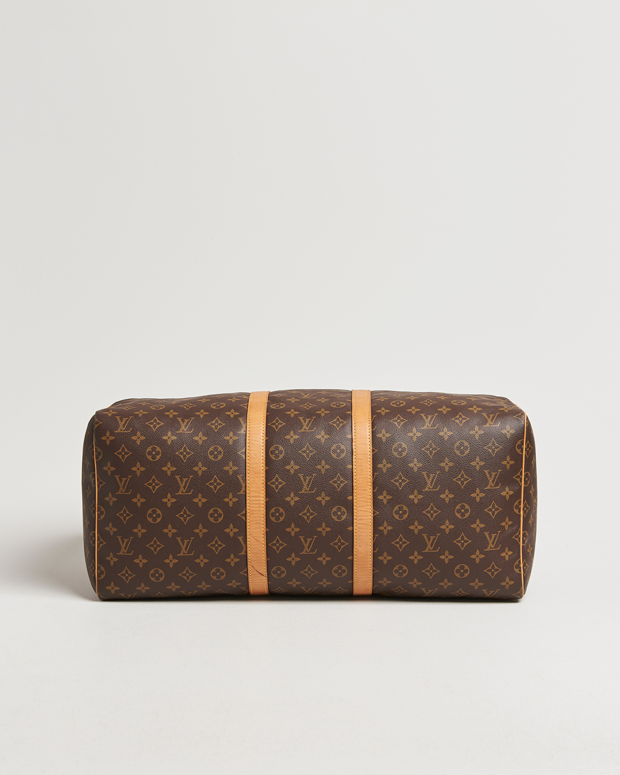 Mies | Louis Vuitton Pre-Owned Keepall 55 Bag Monogram | Louis Vuitton Pre-Owned | Keepall 55 Bag Monogram
