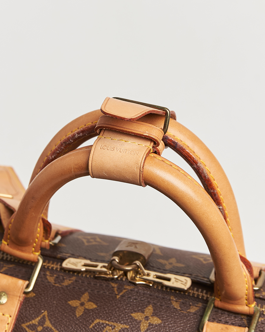 Mies | Louis Vuitton Pre-Owned Keepall 55 Bag Monogram | Louis Vuitton Pre-Owned | Keepall 55 Bag Monogram