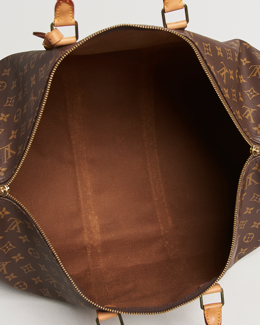 Mies | Louis Vuitton Pre-Owned Keepall 55 Bag Monogram | Louis Vuitton Pre-Owned | Keepall 55 Bag Monogram