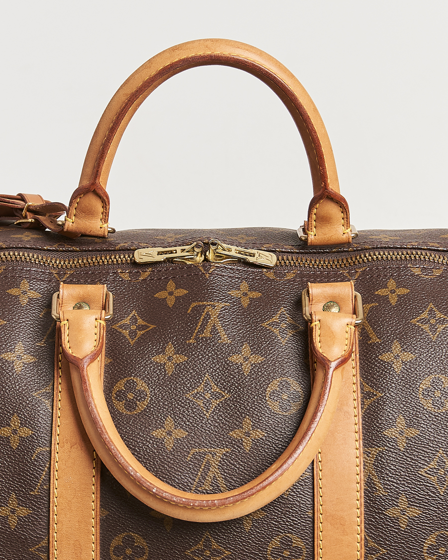 Mies | Louis Vuitton Pre-Owned Keepall 55 Bag Monogram | Louis Vuitton Pre-Owned | Keepall 55 Bag Monogram