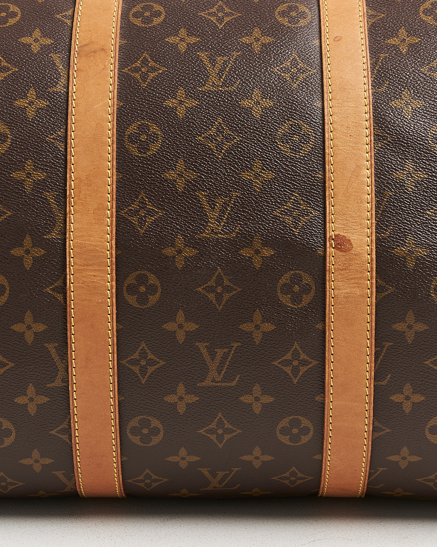 Mies | Louis Vuitton Pre-Owned Keepall 55 Bag Monogram | Louis Vuitton Pre-Owned | Keepall 55 Bag Monogram