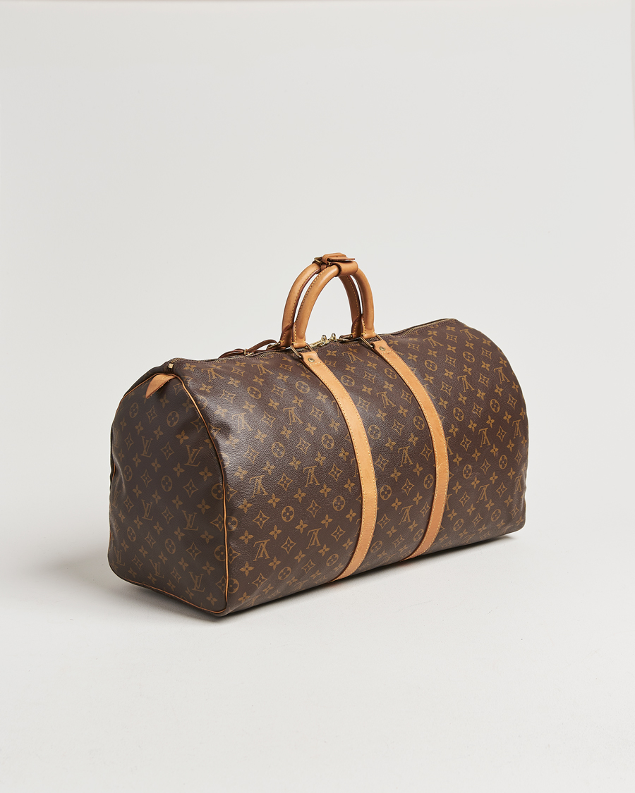 Mies | Louis Vuitton Pre-Owned Keepall 55 Bag Monogram | Louis Vuitton Pre-Owned | Keepall 55 Bag Monogram