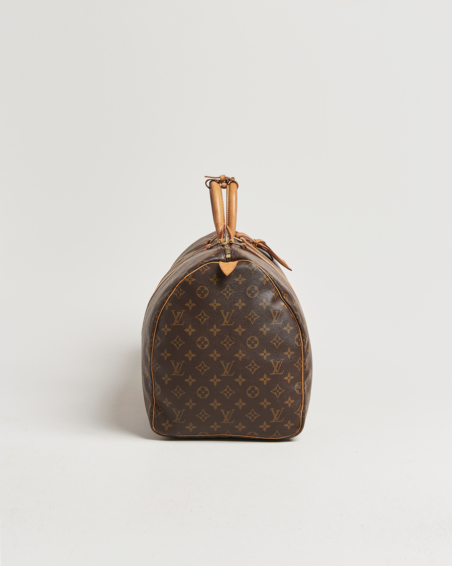 Mies | Louis Vuitton Pre-Owned Keepall 55 Bag Monogram | Louis Vuitton Pre-Owned | Keepall 55 Bag Monogram