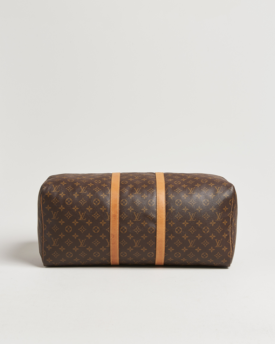 Mies | Louis Vuitton Pre-Owned Keepall 55 Bag Monogram | Louis Vuitton Pre-Owned | Keepall 55 Bag Monogram