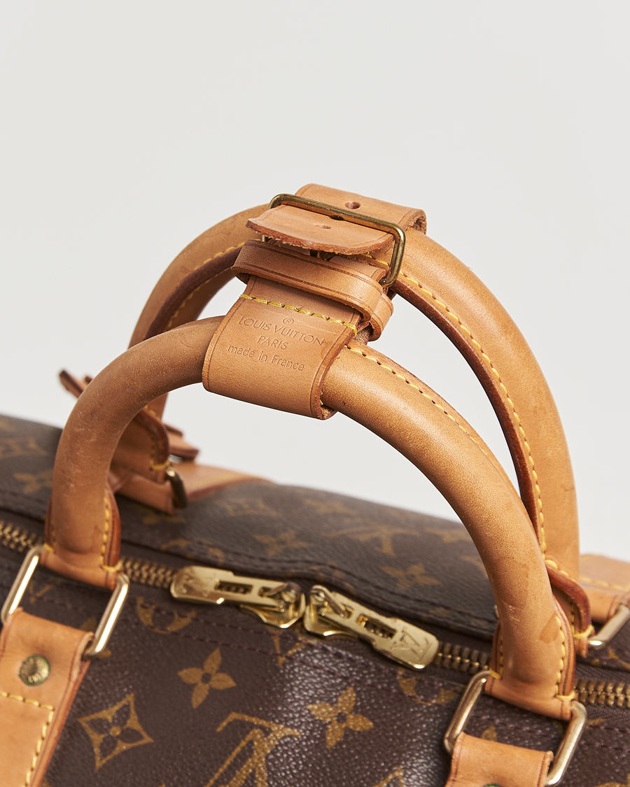 Mies | Louis Vuitton Pre-Owned Keepall 55 Bag Monogram | Louis Vuitton Pre-Owned | Keepall 55 Bag Monogram