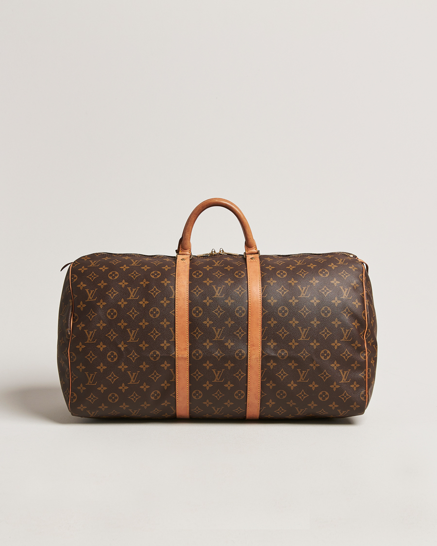 Mies | Louis Vuitton Pre-Owned Keepall 55 Bag Monogram | Louis Vuitton Pre-Owned | Keepall 55 Bag Monogram