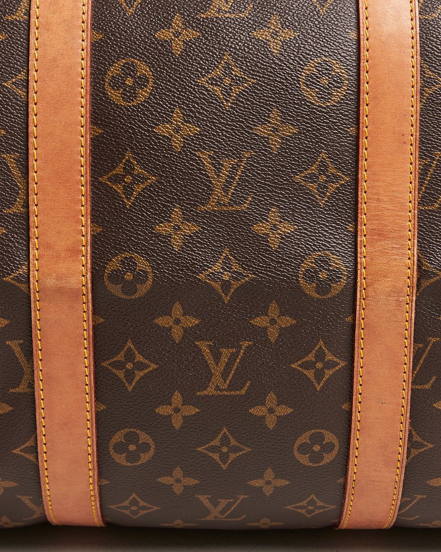Mies | Louis Vuitton Pre-Owned Keepall 55 Bag Monogram | Louis Vuitton Pre-Owned | Keepall 55 Bag Monogram