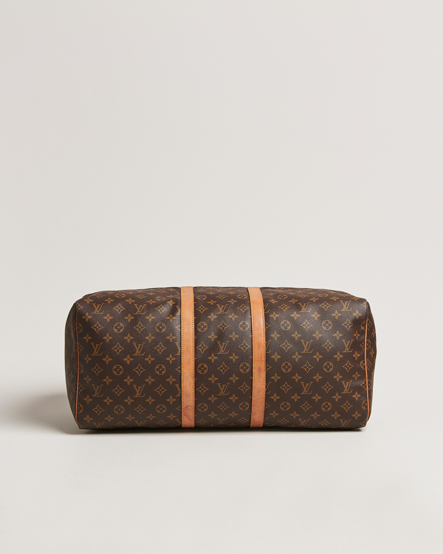 Mies | Louis Vuitton Pre-Owned Keepall 55 Bag Monogram | Louis Vuitton Pre-Owned | Keepall 55 Bag Monogram