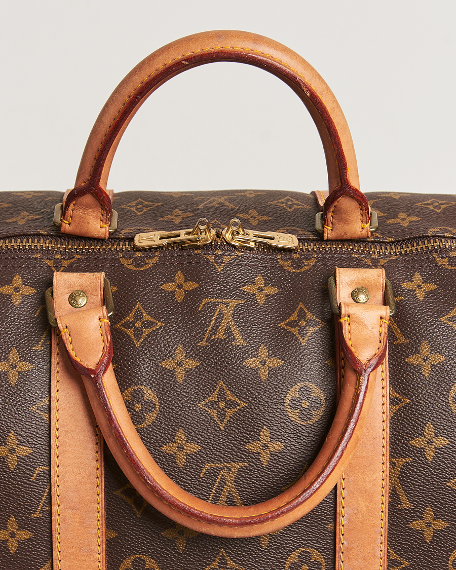 Mies | Louis Vuitton Pre-Owned Keepall 55 Bag Monogram | Louis Vuitton Pre-Owned | Keepall 55 Bag Monogram