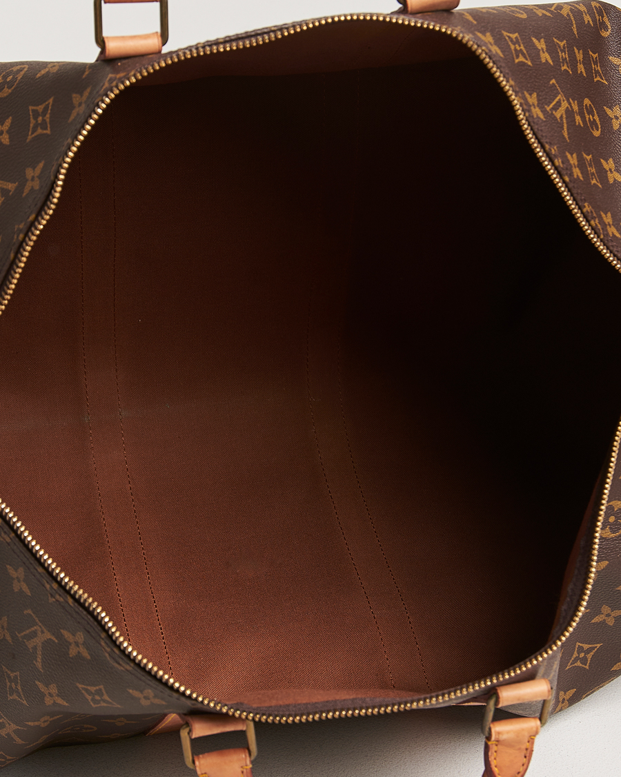Mies | Louis Vuitton Pre-Owned Keepall 55 Bag Monogram | Louis Vuitton Pre-Owned | Keepall 55 Bag Monogram