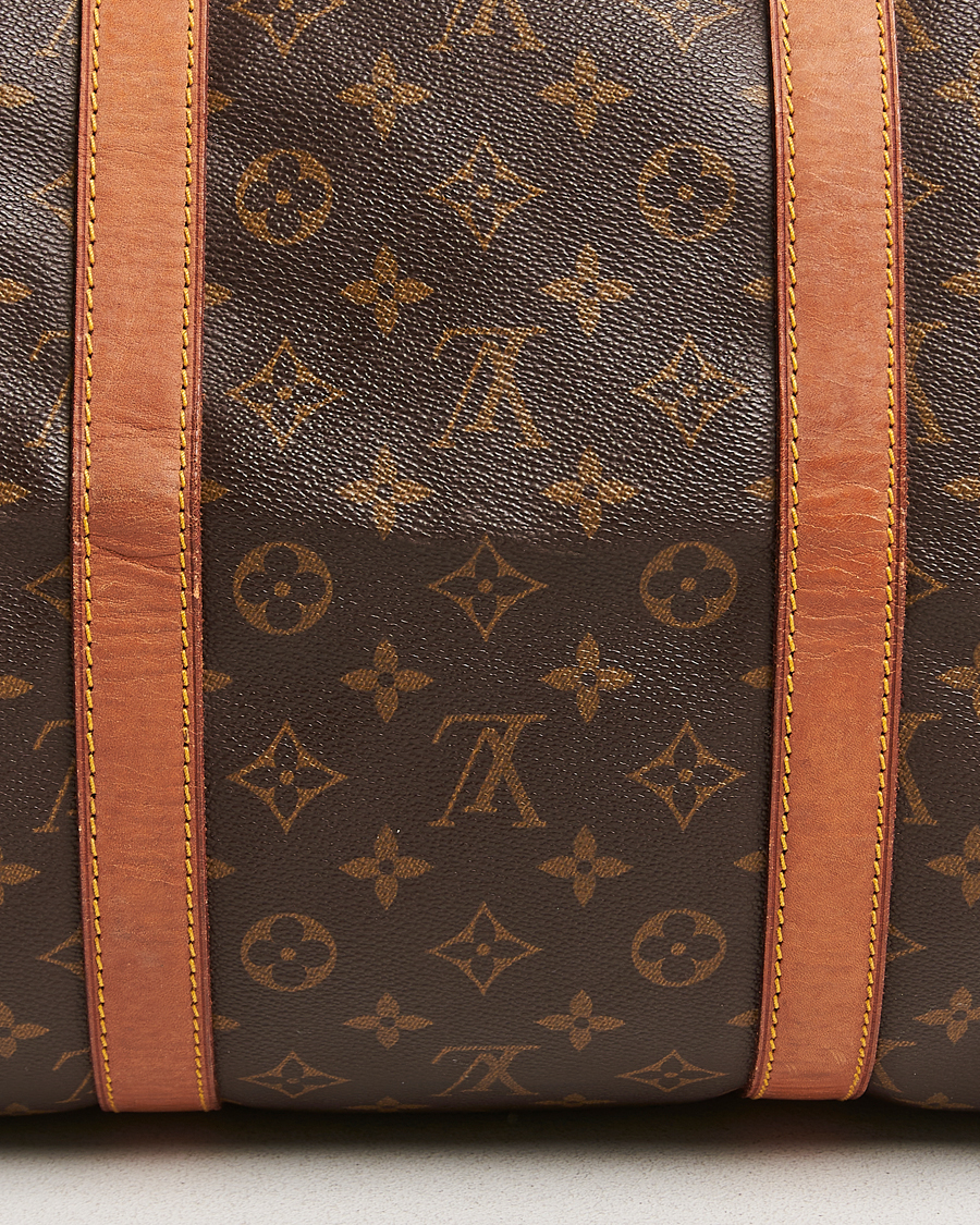 Mies | Louis Vuitton Pre-Owned Keepall 55 Bag Monogram | Louis Vuitton Pre-Owned | Keepall 55 Bag Monogram