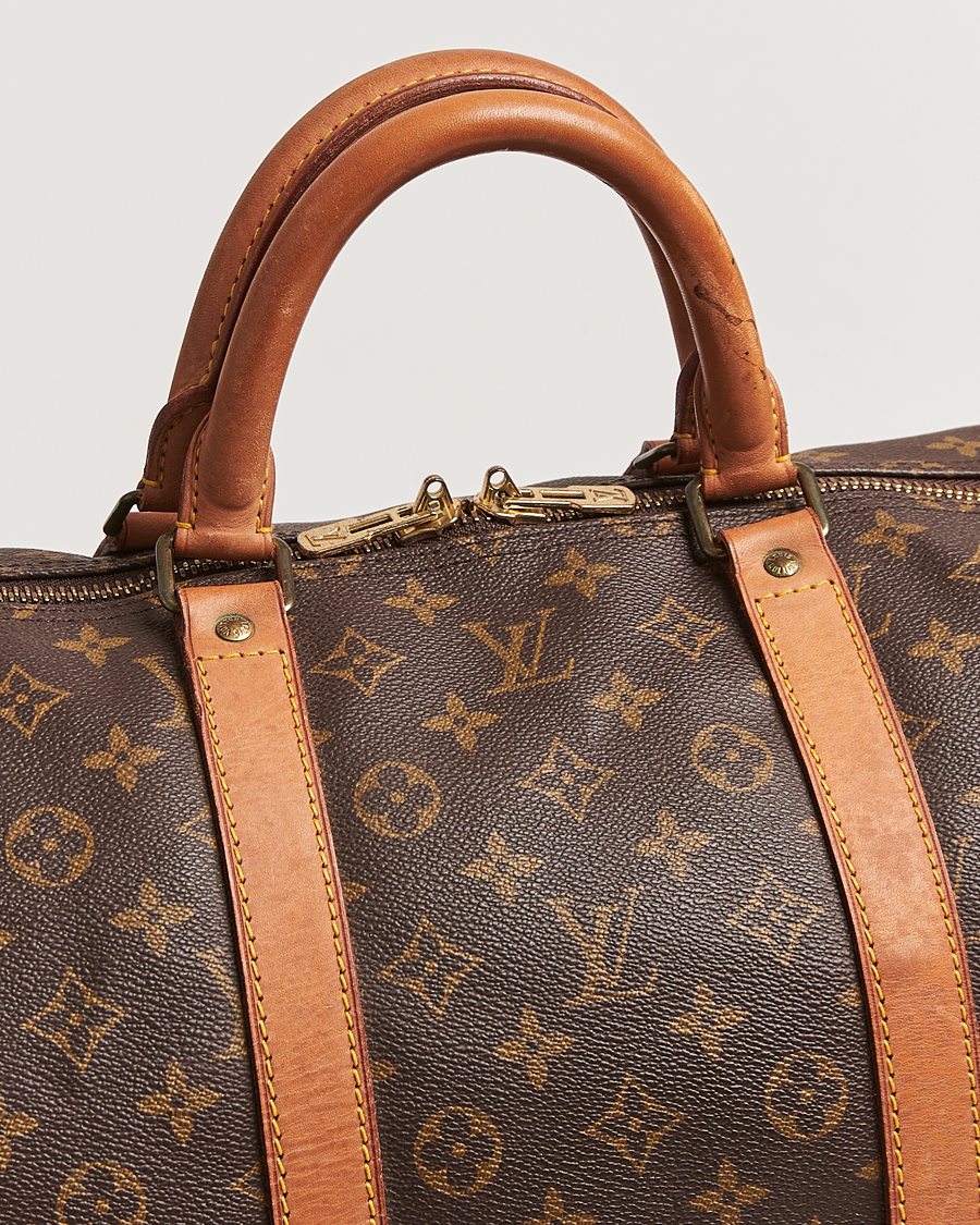 Mies | Louis Vuitton Pre-Owned Keepall 55 Bag Monogram | Louis Vuitton Pre-Owned | Keepall 55 Bag Monogram
