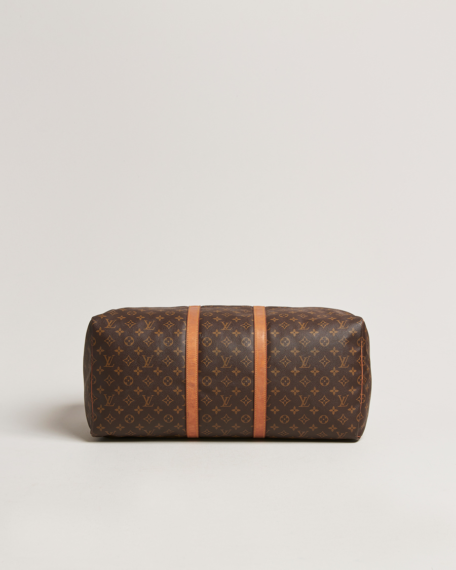 Mies | Louis Vuitton Pre-Owned Keepall 55 Bag Monogram | Louis Vuitton Pre-Owned | Keepall 55 Bag Monogram