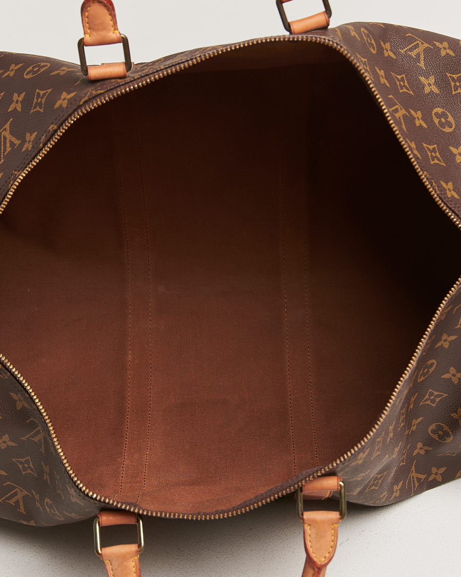Mies | Louis Vuitton Pre-Owned Keepall 55 Bag Monogram | Louis Vuitton Pre-Owned | Keepall 55 Bag Monogram