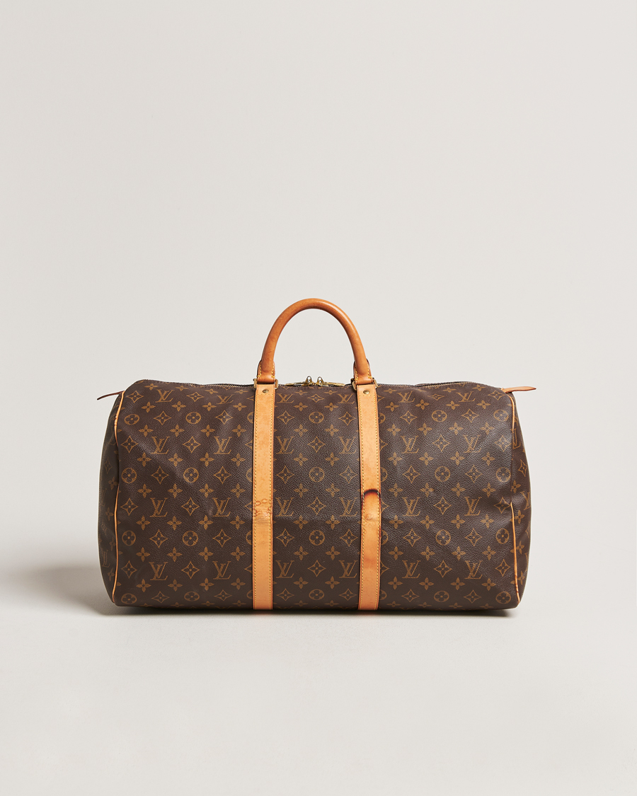 Mies | Louis Vuitton Pre-Owned Keepall 50 Bag Monogram | Louis Vuitton Pre-Owned | Keepall 50 Bag Monogram