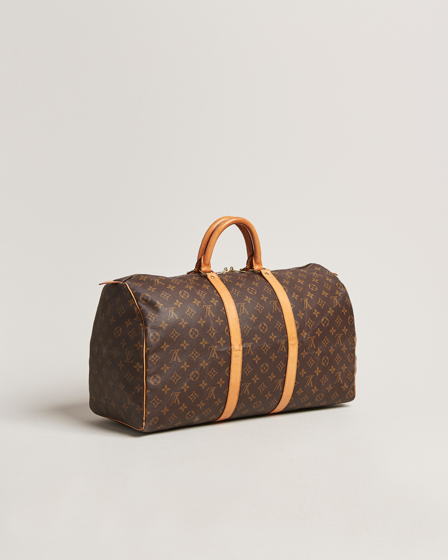 Mies | Louis Vuitton Pre-Owned Keepall 50 Bag Monogram | Louis Vuitton Pre-Owned | Keepall 50 Bag Monogram