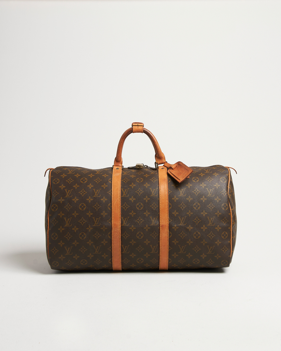 Mies | Louis Vuitton Pre-Owned Keepall 50 Bag Monogram | Louis Vuitton Pre-Owned | Keepall 50 Bag Monogram