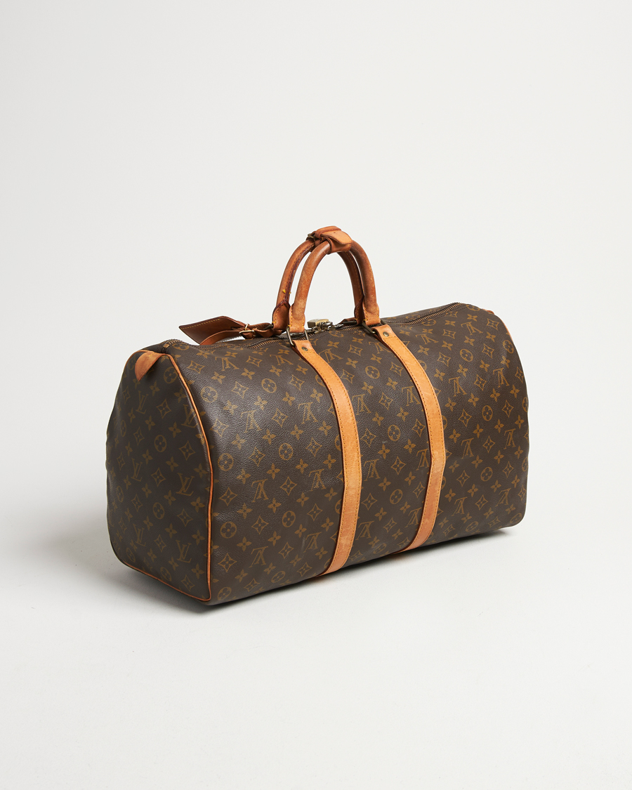 Mies | Louis Vuitton Pre-Owned Keepall 50 Bag Monogram | Louis Vuitton Pre-Owned | Keepall 50 Bag Monogram