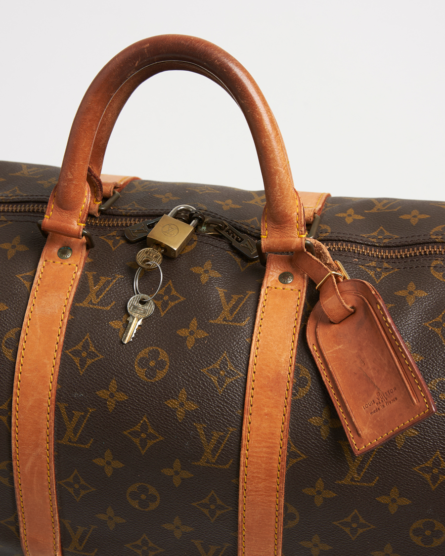 Mies | Louis Vuitton Pre-Owned Keepall 50 Bag Monogram | Louis Vuitton Pre-Owned | Keepall 50 Bag Monogram