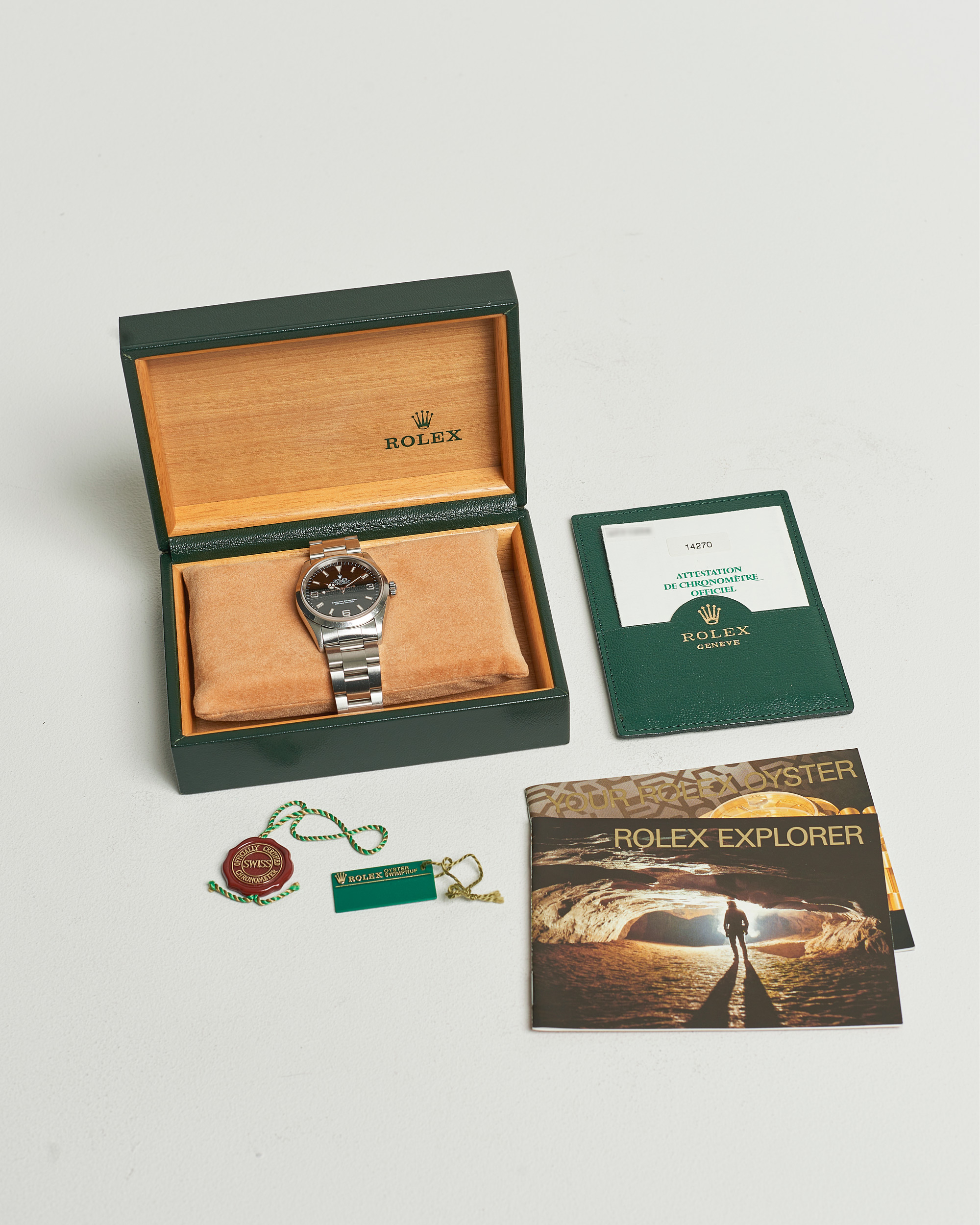 Mies | Rolex Pre-Owned Explorer 14270 Silver | Rolex Pre-Owned | Explorer 14270 Silver