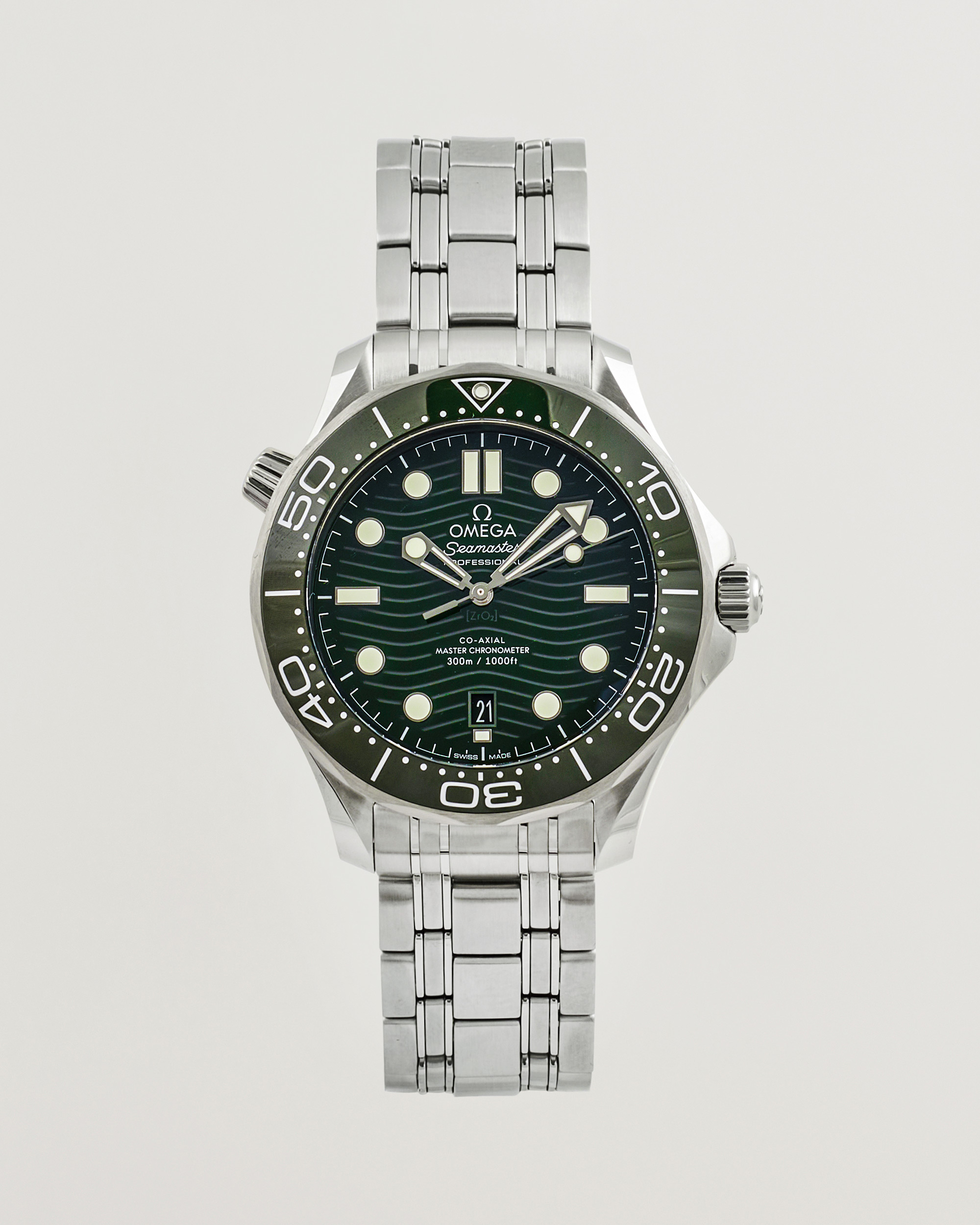Mies | Omega Pre-Owned Seamaster Diver 300M Green | Omega Pre-Owned | Seamaster Diver 300M Green