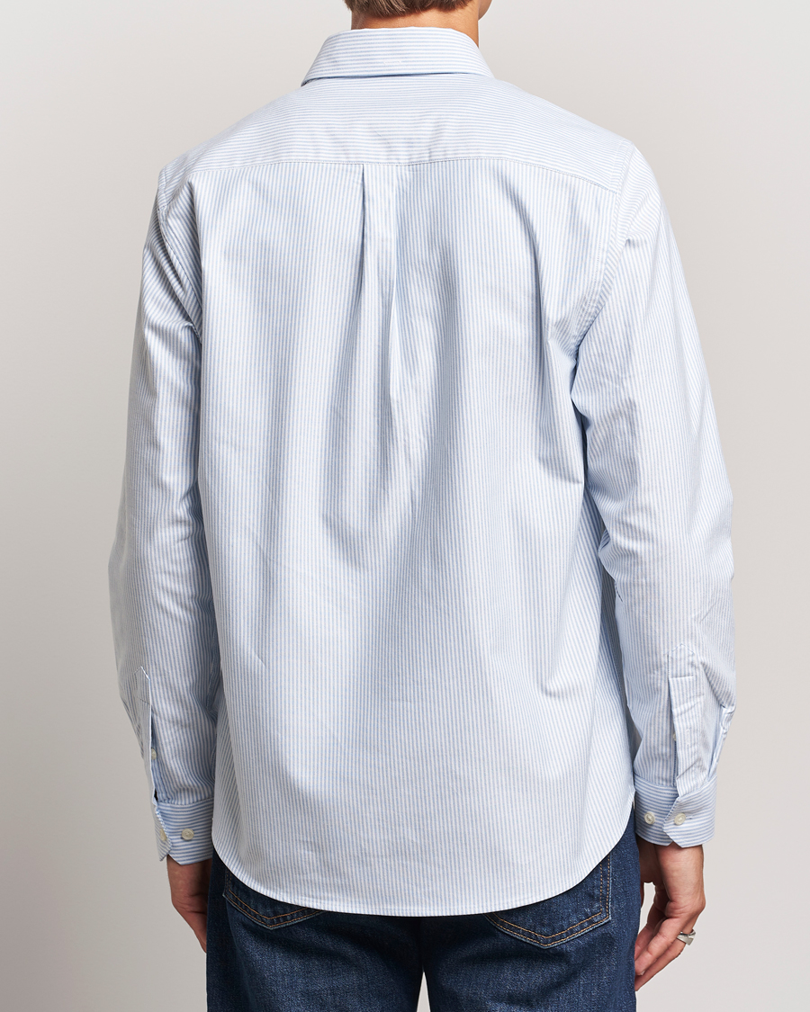 Mies | Kauluspaidat | LES DEUX | Konrad Contrast Oxford Shirt Light Blue/White