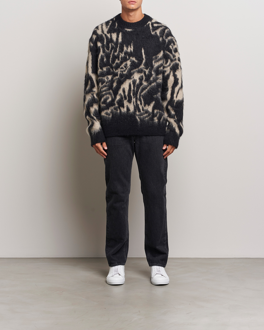 Mies | Puserot | J.Lindeberg | Falkor Jacquard Knit Sweater Black