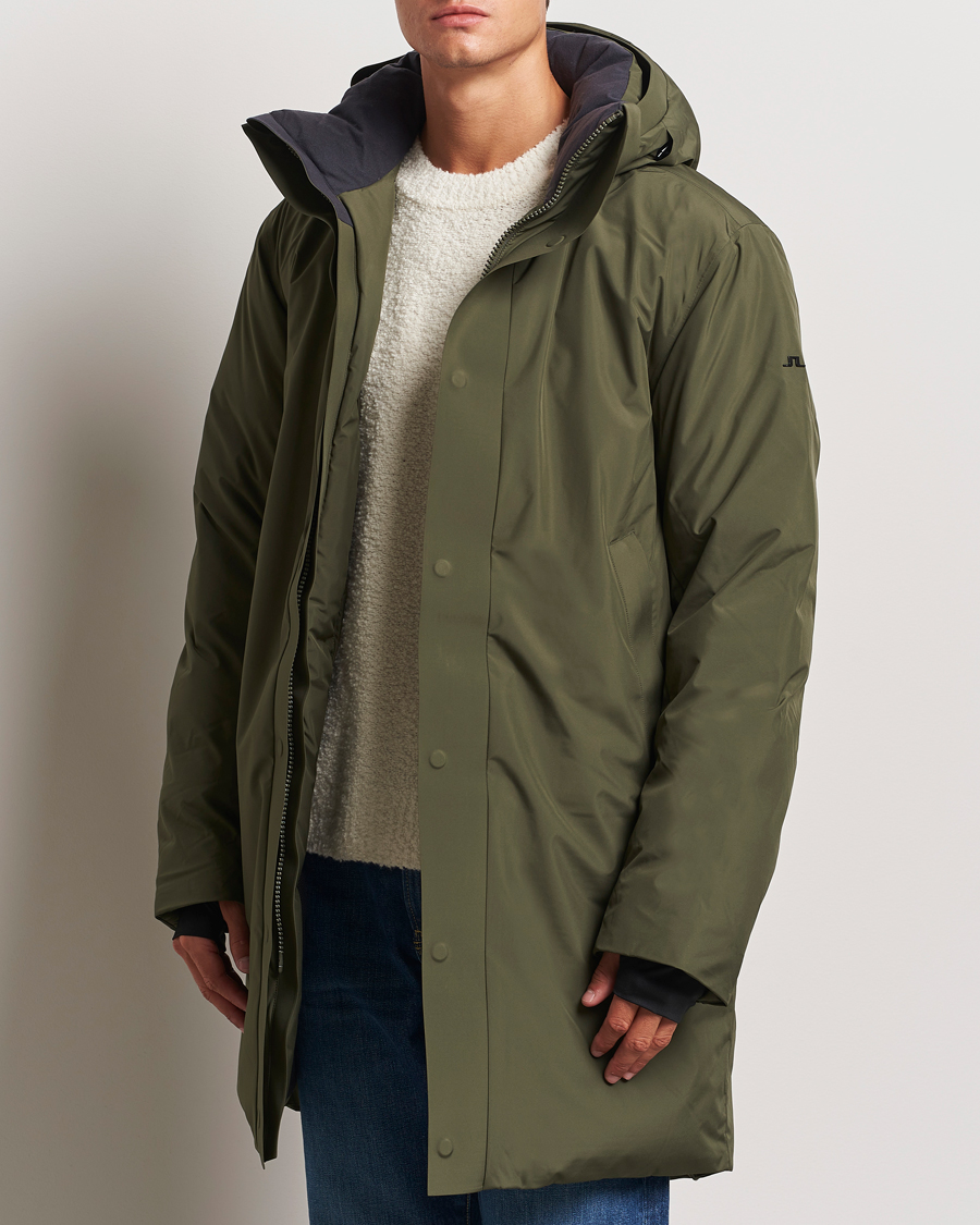 Mies | Takit | J.Lindeberg | Alon Down Parka Forest Green
