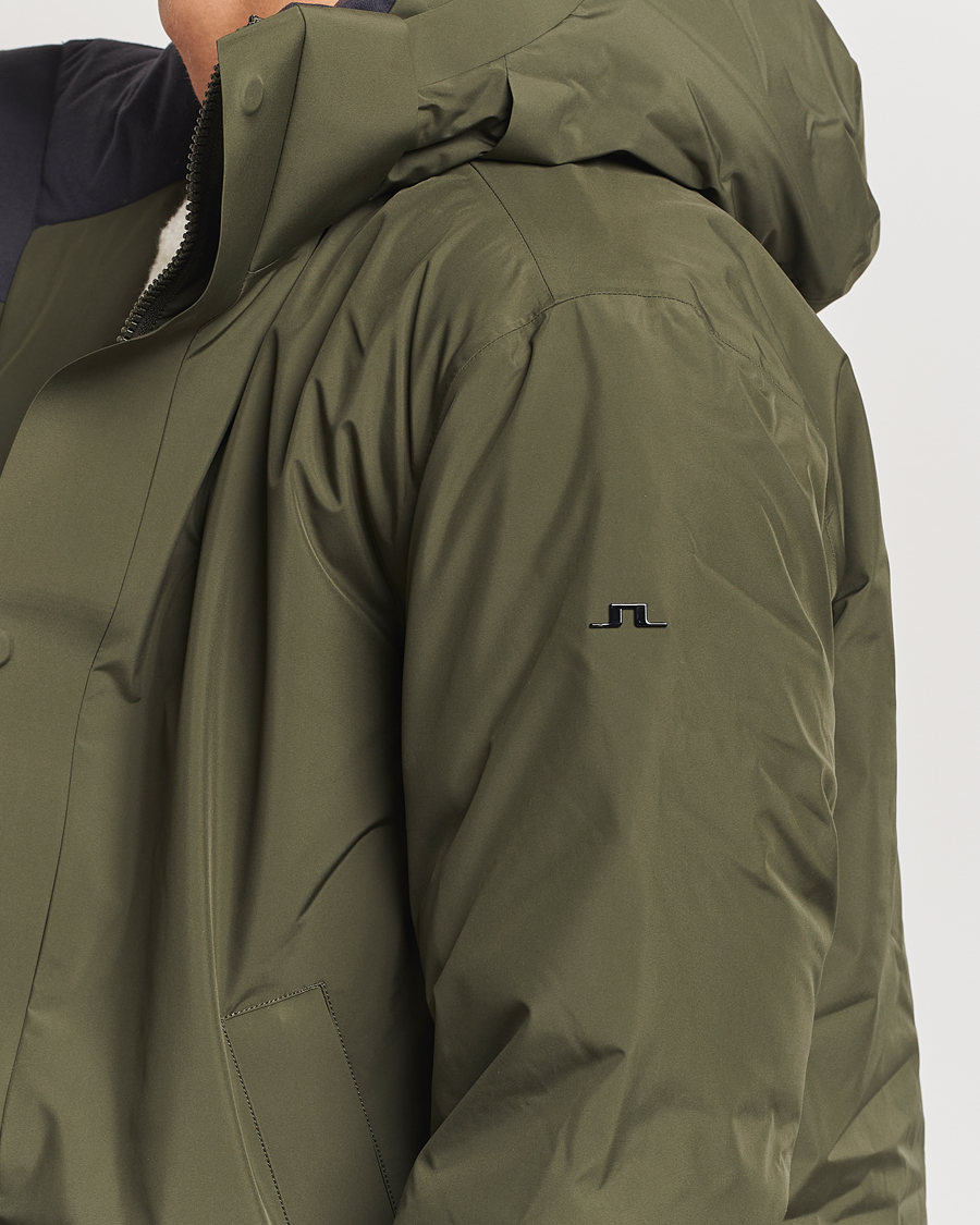 Mies | Takit | J.Lindeberg | Alon Down Parka Forest Green