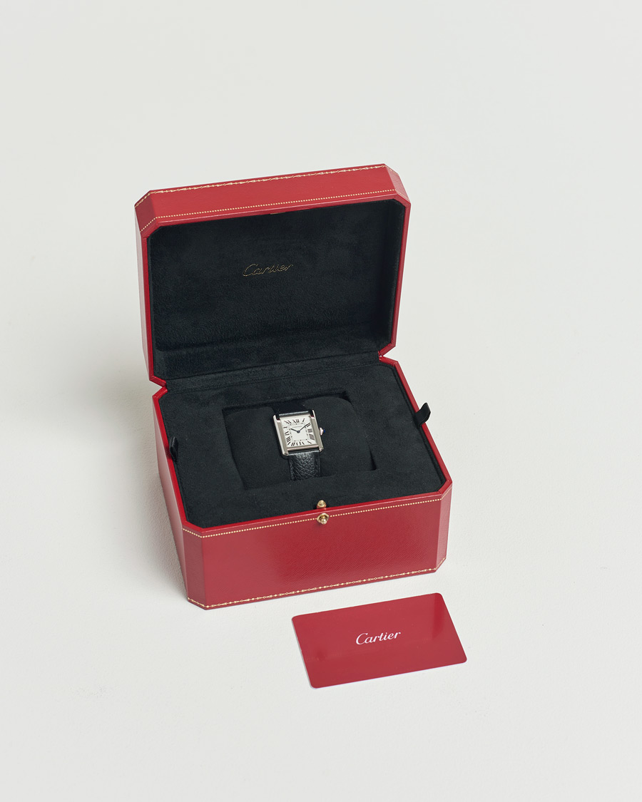 Mies | Cartier Pre-Owned Tank SoloWSTA0030 Silver | Cartier Pre-Owned | Tank SoloWSTA0030 Silver