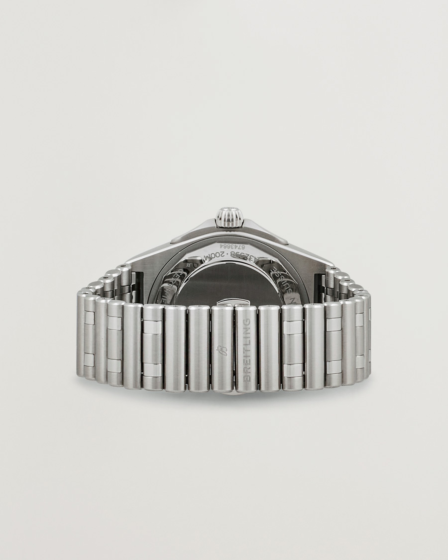 Mies | Breitling Pre-Owned Chronomat GMT A32398 Silver | Breitling Pre-Owned | Chronomat GMT A32398 Silver