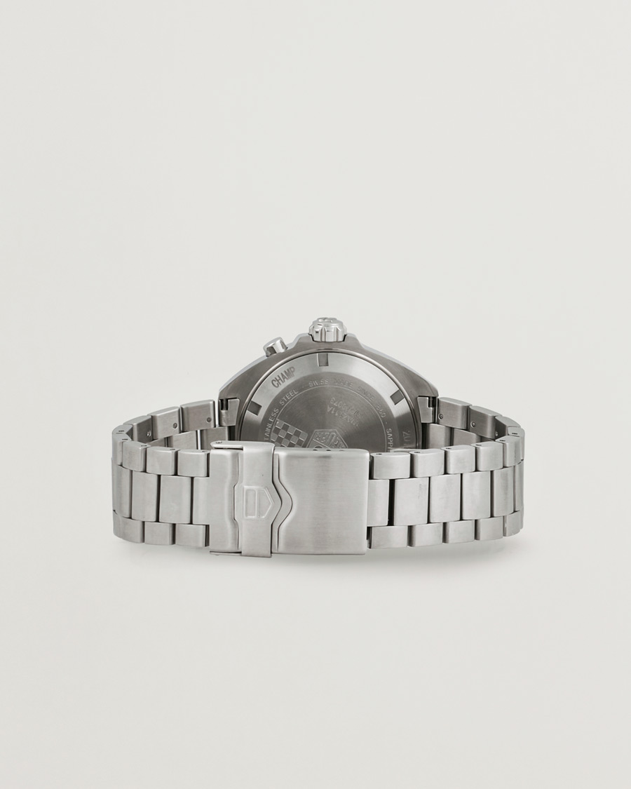 Mies | Tag Heuer Pre-Owned Formula 1 Alarm WAZ111A Silver | Tag Heuer Pre-Owned | Formula 1 Alarm WAZ111A Silver