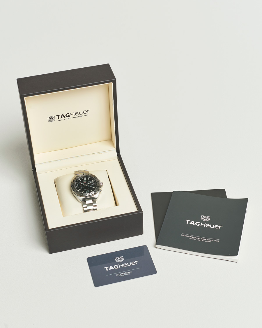 Mies | Tag Heuer Pre-Owned Formula 1 Alarm WAZ111A Silver | Tag Heuer Pre-Owned | Formula 1 Alarm WAZ111A Silver